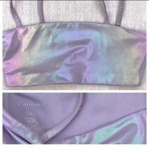 Carbon38 Iridescent Sports Bra